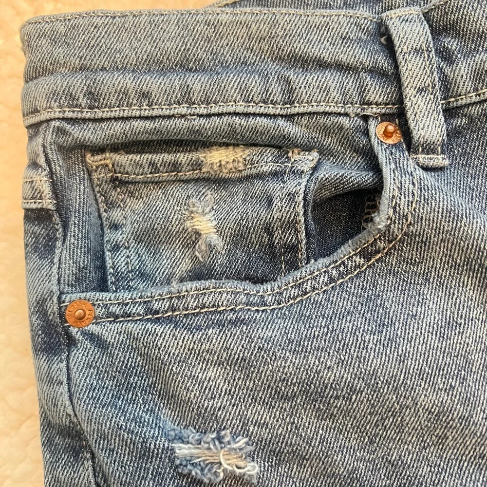 Rewash Blue Flare super high rise Jeans